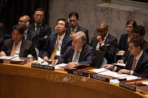 Генсек ООН подчеркнул роль дипломатии в урегулировании украинского конфликта  - ảnh 1