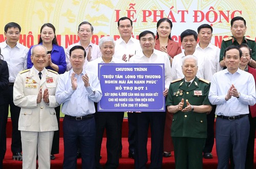 Президент Вьетнама призвал построить до 8000 домов в поддержку малоимущих семей в провинции Диенбиен и северо-западном регионе Вьетнама   - ảnh 1