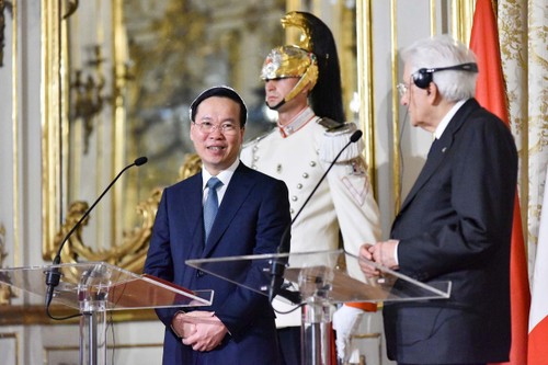Италия ратифицировала EVIPA в тот же день, когда президент Вьетнама Во Ван Тхыонг прибыл в Италию с визитом - ảnh 2
