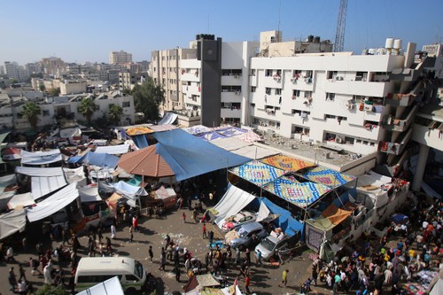 ВОЗ пытается связаться с крупнейшей больницей, действующей  в секторе Газа  - ảnh 1