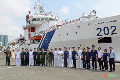 Корабль ВМС Индии прибыл в город Хошимин с дружественным визитом - ảnh 1