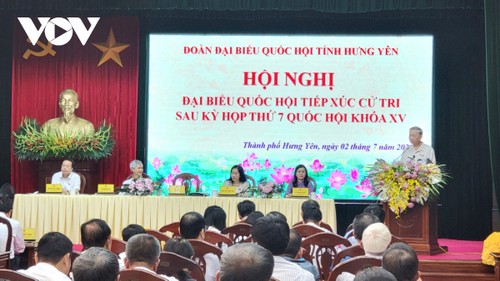 Президент Вьетнама То Лам встретился с избирателями города Хынгйен  - ảnh 1