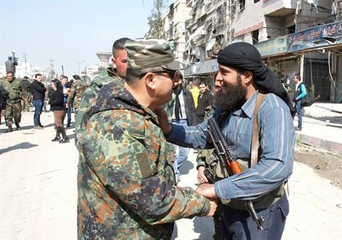 Syrian army, opposition agree to new Damascus truce - ảnh 1