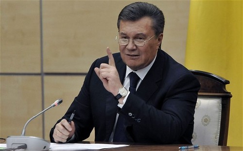 Ousted Ukrainian President pledges to fight to resolve crisis  - ảnh 1