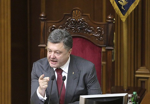 Ukrainian President proposes new talk with the contact group to solve crisis - ảnh 1