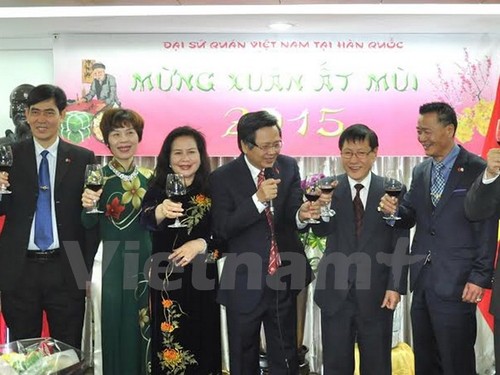 Vietnamese communities abroad celebrate traditional lunar New Year  - ảnh 1