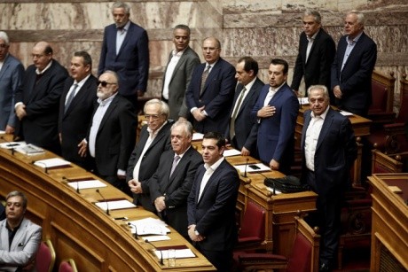 Greece’s new parliament sworn in after snap elections - ảnh 1