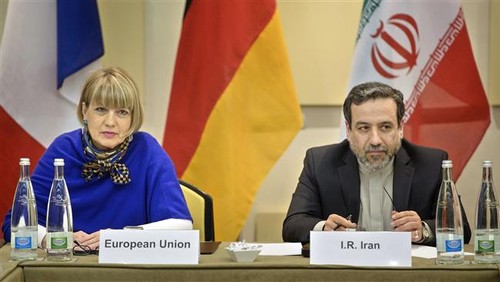 Iran, EU discuss IAEA draft resolution  - ảnh 1