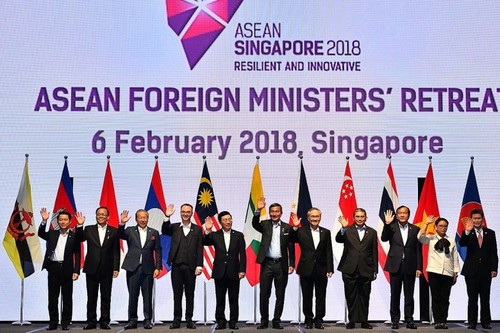 ASEAN senior officials meet in Singapore  - ảnh 1