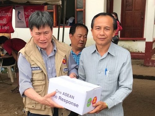 Laos dam collapse: Korean SK E&C company builds shelters for victims - ảnh 1