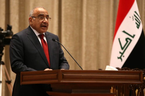 Adel Abdul Mahdi sworn in as Iraq's PM - ảnh 1