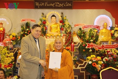 Vietnamese’s first Buddhist cultural center in Czech Republic opens - ảnh 1