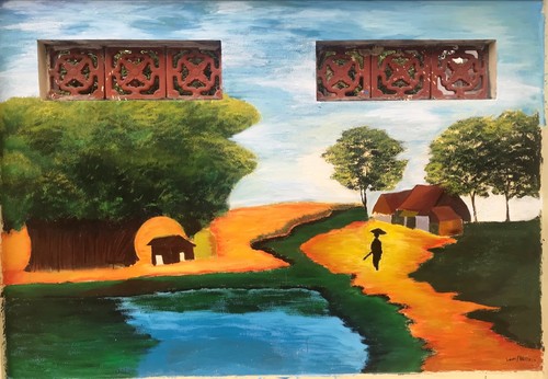 Youth murals promote cultural tradition of Hanoi’s village - ảnh 4
