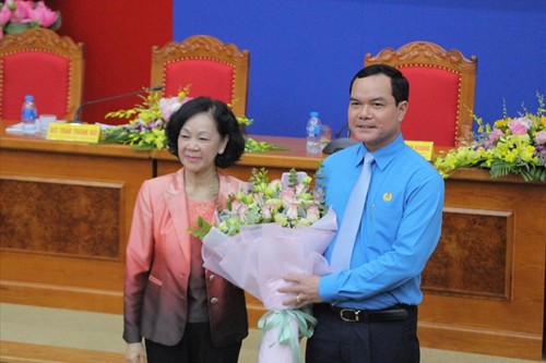 Nguyen Dinh Khang elected as new Trade Union head - ảnh 1