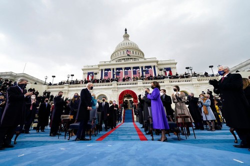 Photos of Joe Biden's inauguration as the 46th president of the United States  - ảnh 16