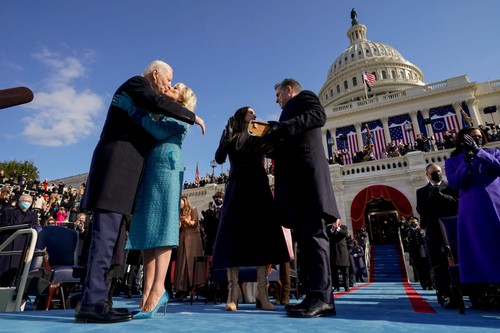 Photos of Joe Biden's inauguration as the 46th president of the United States  - ảnh 6