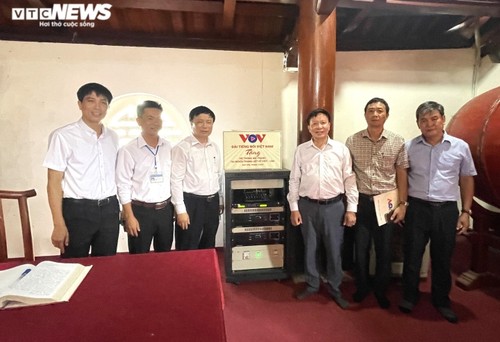 VOV trao tặng hệ thống âm thanh tại Nghĩa trang liệt sĩ quốc tế Việt - Lào - ảnh 3
