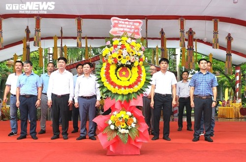 VOV trao tặng hệ thống âm thanh tại Nghĩa trang liệt sĩ quốc tế Việt - Lào - ảnh 6