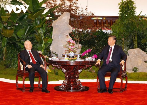 Toàn cảnh chuyến thăm chính thức Trung Quốc của Tổng Bí thư Nguyễn Phú Trọng - ảnh 11