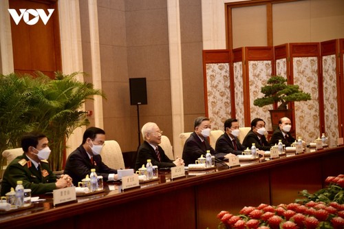 Toàn cảnh chuyến thăm chính thức Trung Quốc của Tổng Bí thư Nguyễn Phú Trọng - ảnh 14