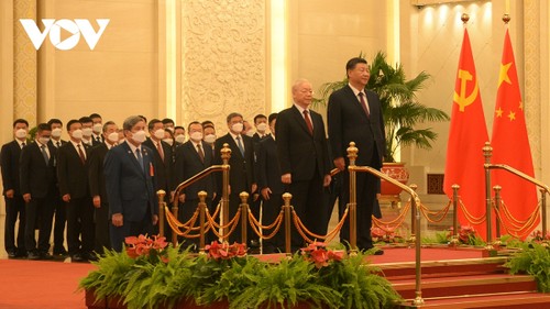 Toàn cảnh chuyến thăm chính thức Trung Quốc của Tổng Bí thư Nguyễn Phú Trọng - ảnh 4