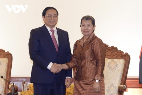 Toàn cảnh chuyến thăm chính thức Campuchia của Thủ tướng Phạm Minh Chính - ảnh 17