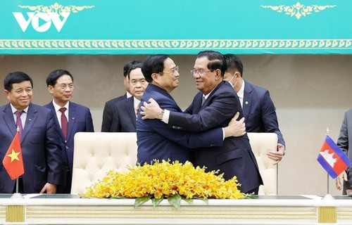 Toàn cảnh chuyến thăm chính thức Campuchia của Thủ tướng Phạm Minh Chính - ảnh 19