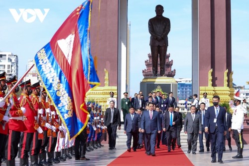Toàn cảnh chuyến thăm chính thức Campuchia của Thủ tướng Phạm Minh Chính - ảnh 4
