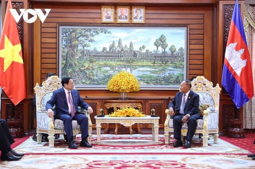 Toàn cảnh chuyến thăm chính thức Campuchia của Thủ tướng Phạm Minh Chính - ảnh 10