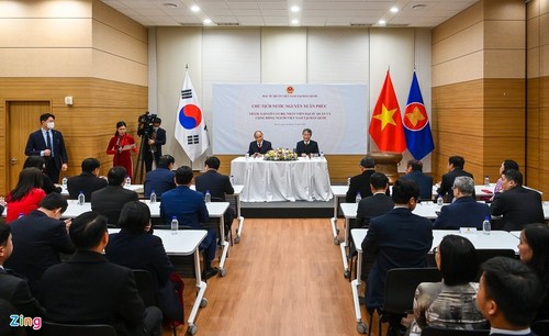 Việt Nam - Hàn Quốc nâng cấp quan hệ lên Đối tác chiến lược toàn diện - ảnh 13