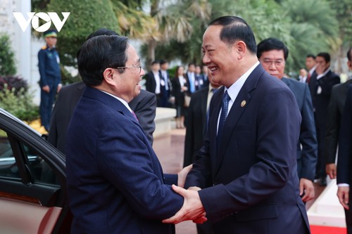 Toàn cảnh chuyến thăm chính thức CHDCND Lào của Thủ tướng Phạm Minh Chính - ảnh 2