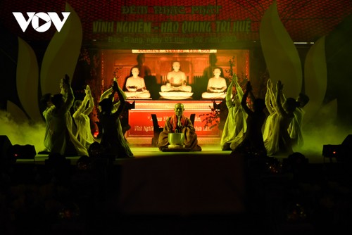 Đặc sắc Đêm nhạc Phật "Vĩnh Nghiêm - Hào quang trí huệ" ở Bắc Giang - ảnh 1