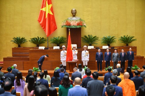 Hình ảnh lễ tuyên thệ nhậm chức của Chủ tịch nước Võ Văn Thưởng - ảnh 3