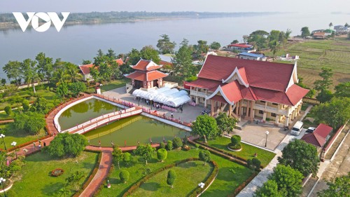 Ấn tượng khu lưu niệm Chủ tịch Hồ Chí Minh tại Lào - ảnh 1
