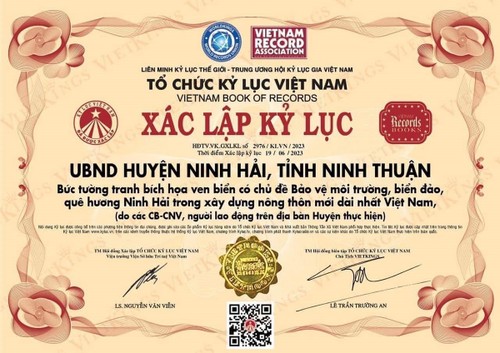 Bức tường bích họa dài nhất Việt Nam - ảnh 10