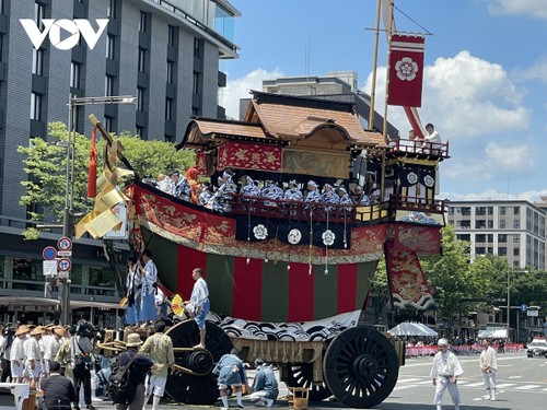 VOV mang giá trị văn hóa truyền thống đến với Lễ hội Gion của Nhật Bản - ảnh 5