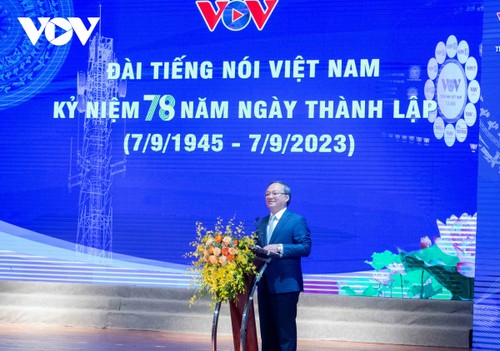 Toàn cảnh: VOV tổ chức lễ kỷ niệm 78 năm ngày thành lập - ảnh 2