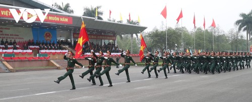 Hợp luyện diễu binh, diễu hành Kỷ niệm 70 năm Chiến thắng Điện Biên Phủ - ảnh 10