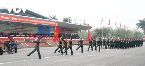 Hợp luyện diễu binh, diễu hành Kỷ niệm 70 năm Chiến thắng Điện Biên Phủ - ảnh 11