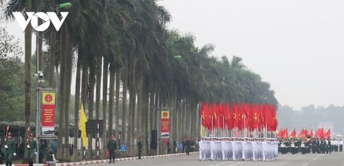 Hợp luyện diễu binh, diễu hành Kỷ niệm 70 năm Chiến thắng Điện Biên Phủ - ảnh 18