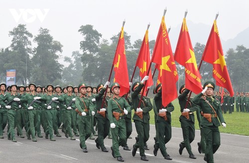 Hợp luyện diễu binh, diễu hành Kỷ niệm 70 năm Chiến thắng Điện Biên Phủ - ảnh 6