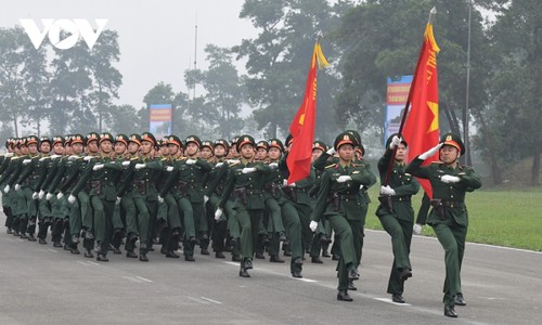 Hợp luyện diễu binh, diễu hành Kỷ niệm 70 năm Chiến thắng Điện Biên Phủ - ảnh 7