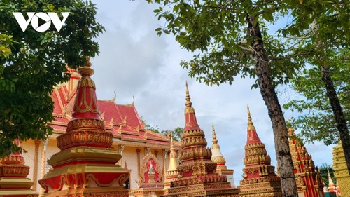 Chùa Xiêm Cán: Điểm du lịch văn hóa đặc sắc của đồng bào dân tộc Khmer - ảnh 9
