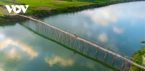 Nét đẹp bình yên bên cây cầu tre thôn Cẩm Đồng - ảnh 10
