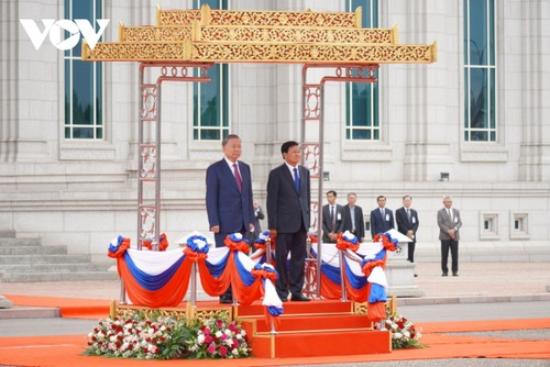 Toàn cảnh chuyến thăm cấp Nhà nước tới Lào của Chủ tịch nước Tô Lâm - ảnh 2