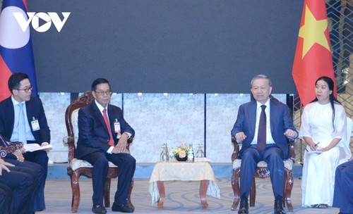 Toàn cảnh chuyến thăm cấp Nhà nước tới Lào của Chủ tịch nước Tô Lâm - ảnh 8