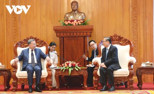 Toàn cảnh chuyến thăm cấp Nhà nước tới Lào của Chủ tịch nước Tô Lâm - ảnh 9