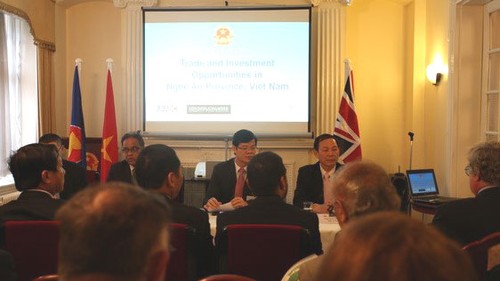 Nghe An introduces investment opportunities to UK businesses - ảnh 1