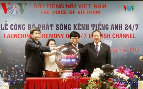 VOV launches 24/7 English channel - ảnh 1