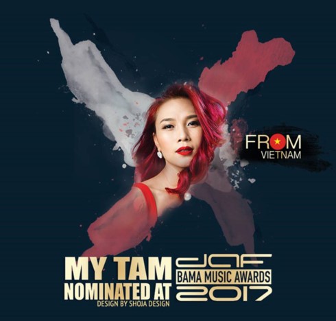 Singer My Tam nominated at Big Apple Music Awards 2017 - ảnh 1